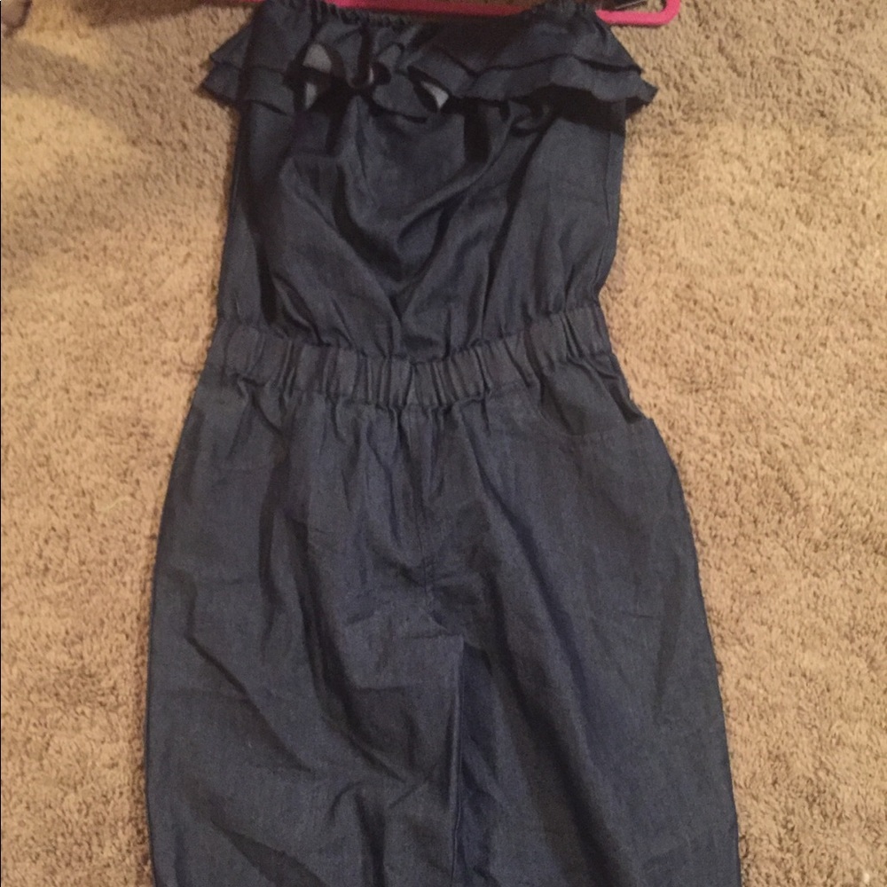 NWT Bluejean Capri Jumpsuit